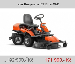 rider Husqvarna R 316 Ts AWD rider Husqvarna R 316 Ts AWD